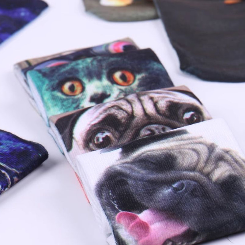 3d medyas European at American Personalized Harajuku Maikling medyas na nakalimbag na medyas 3d medyas European at American Personalized Harajuku Maikling medyas na nakalimbag na medyas