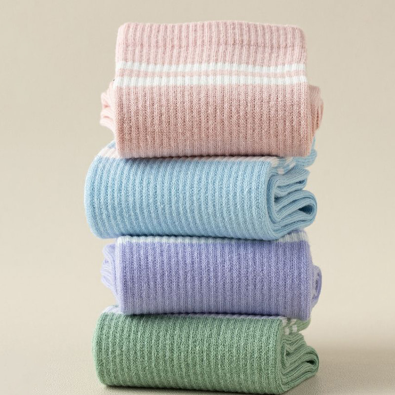 Spring at Autumn Yoga Ehersisyo Fitness Cotton Socks Women's Middle Socks Spring at Autumn Yoga Ehersisyo Fitness Cotton Socks Women's Middle Socks