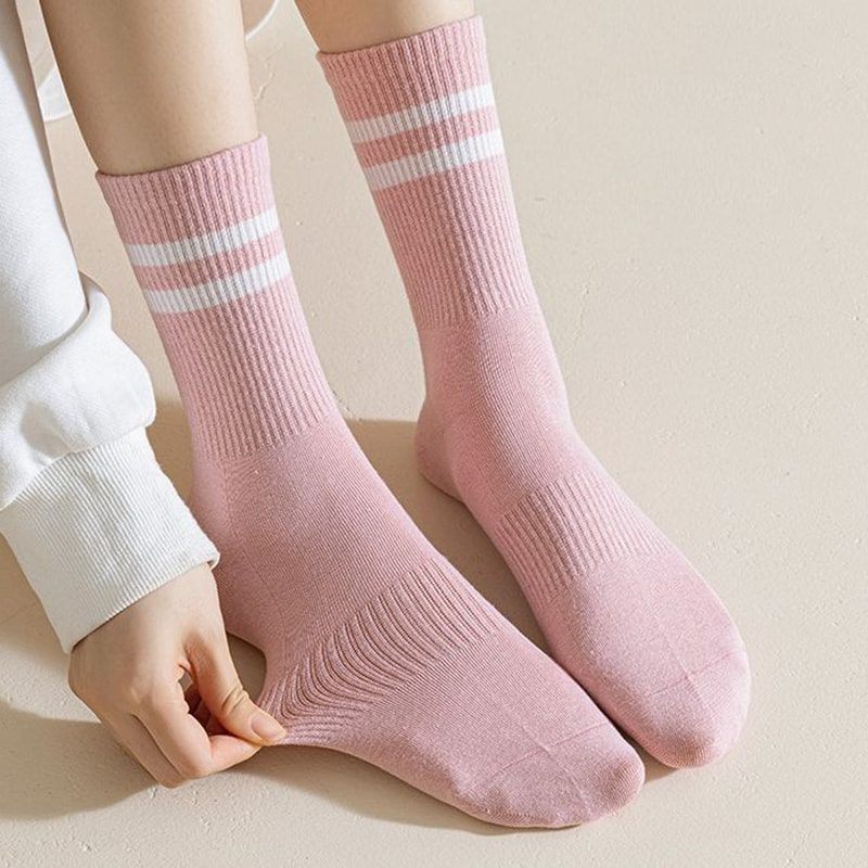 Spring at Autumn Yoga Ehersisyo Fitness Cotton Socks Women's Middle Socks Spring at Autumn Yoga Ehersisyo Fitness Cotton Socks Women's Middle Socks