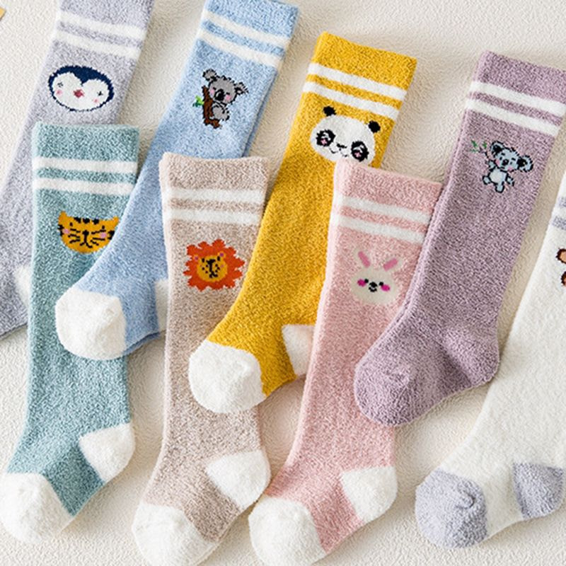 Baby Long Socks sa Stock Autumn at Winter Makapal na Coral Velvet Men at Women’s Baby Knee Socks Newborn Long Socks Baby Long Socks sa Stock Autumn at Winter Makapal na Coral Velvet Men at Women’s Baby Knee Socks Newborn Long Socks